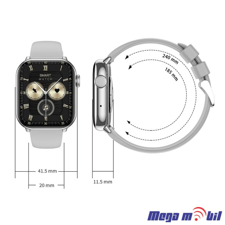 Smart Watch DTM2 gold