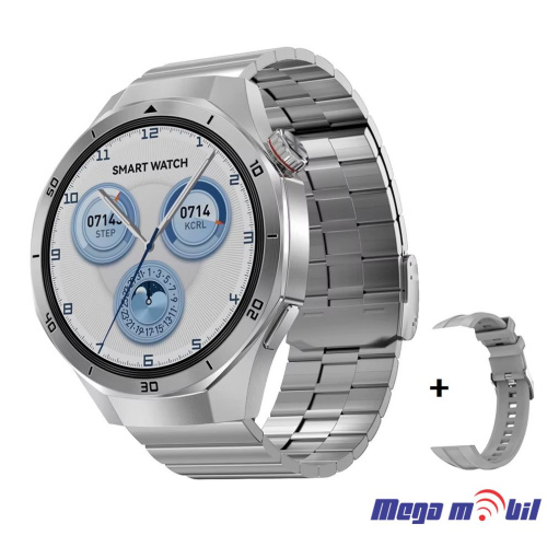 Smart Watch DT 5 Pro silver