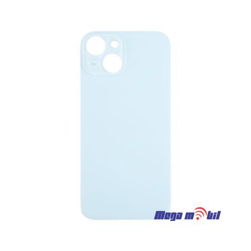 Zadno staklo iPhone 15 Plus Blue Big Camera Hole.