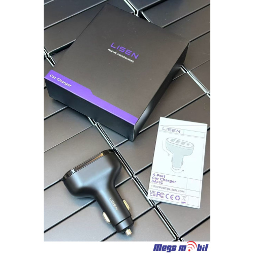 Polnac 12V/24V Lisen 60W 3USB+PD