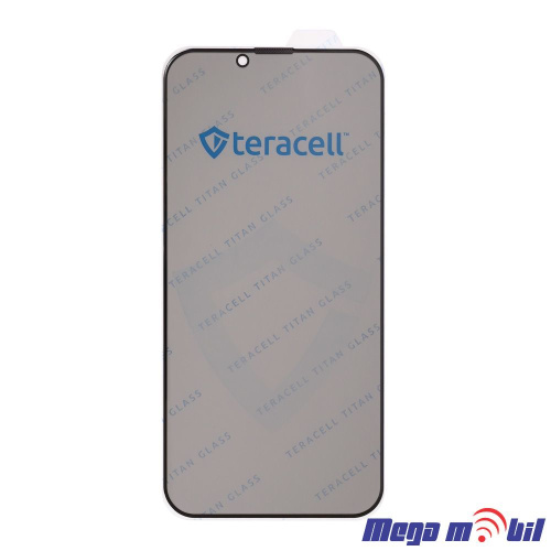 Tempered glass za Samsung S26/S26 Pro TITAN Privacy fingerprint support