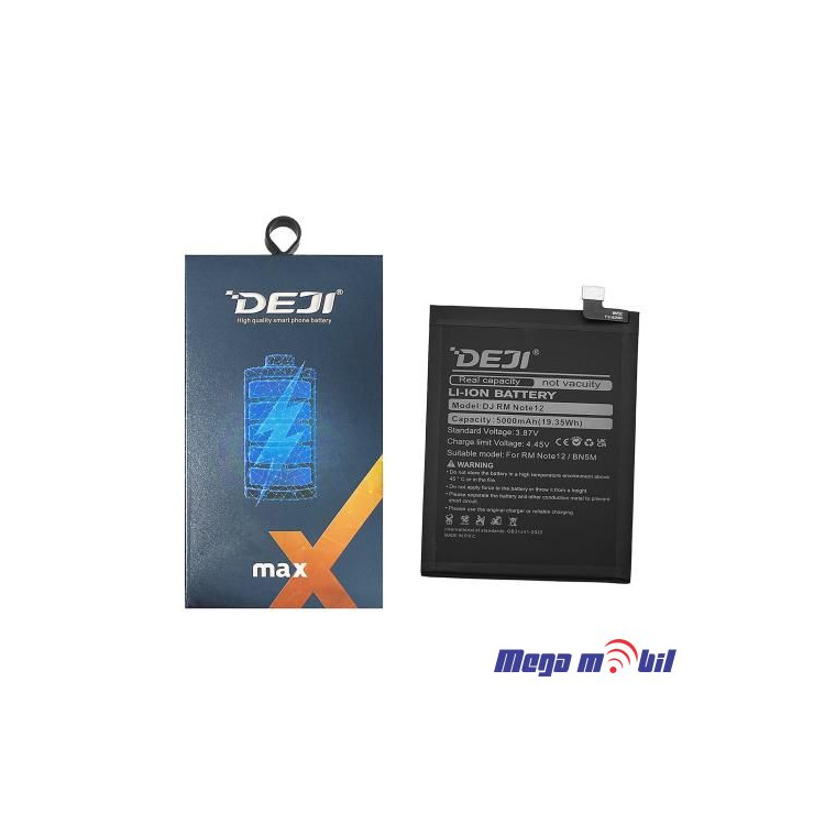 Baterija Xiaomi Redmi Note 12 4G BN5M Deji (5000mAh)