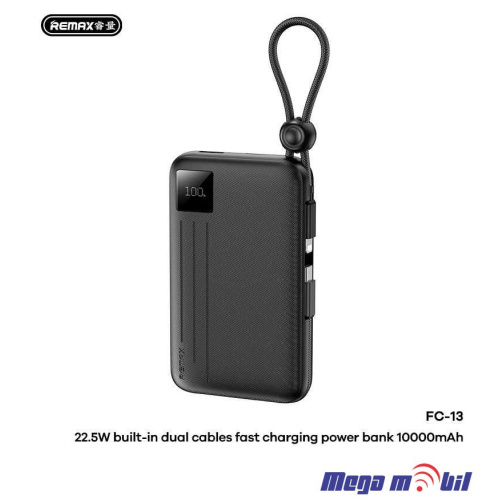 Baterija eksterna 10000mAh REMAX FC-13 FAST 22.5W black