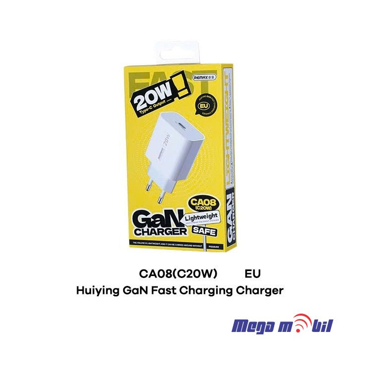 Polnac 220V REMAX Huiying 20W PD GaN CA08