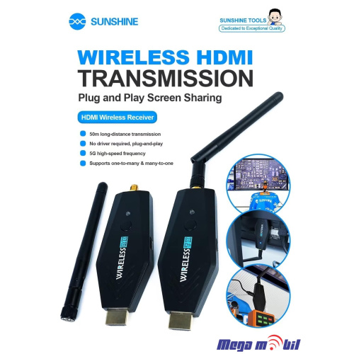 HDMI Wireless transceiver 50meters SUNSHINE