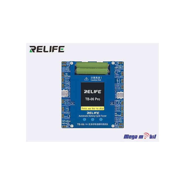 Tester za baterii RELIFE TB-06 Pro