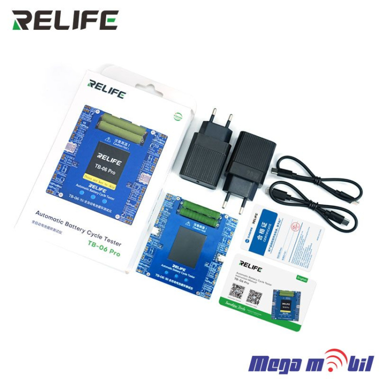 Tester za baterii RELIFE TB-06 Pro