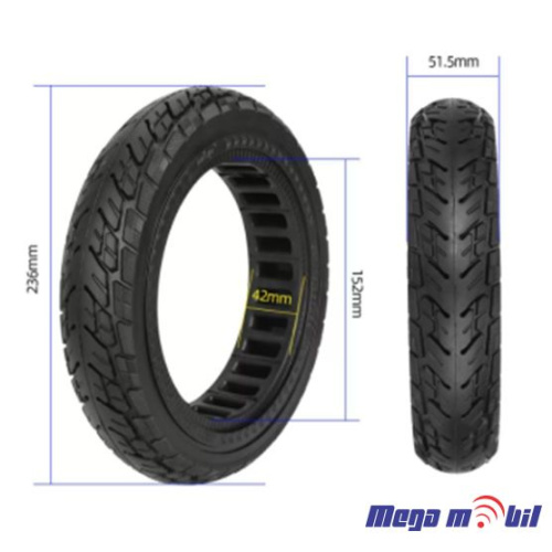 Polna guma za trotinet 10x2.125 250x54 Mi 4/ Mi 4 Lite (2 Gen)