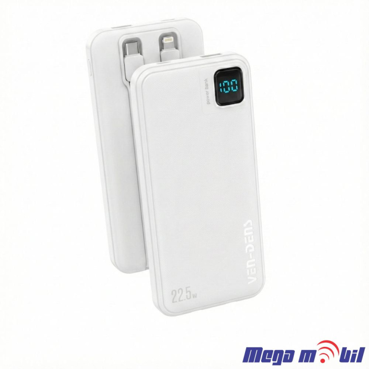 Baterija eksterna 10000mAh VD-PB061 white