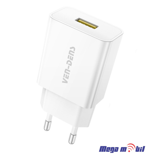 Polnac 220V VD-TC016BA USB 2.1A white