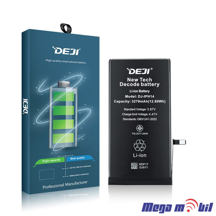 Baterija iPhone 15 Deji Genuine (3520mAh)