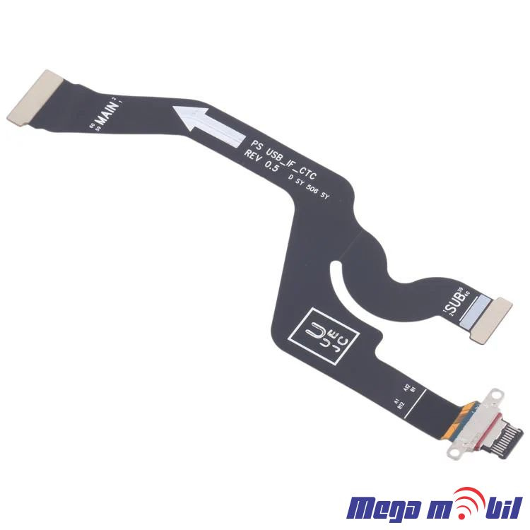 Konektor za polnenje Samsung S937B/ S25 Edge komplet plocka