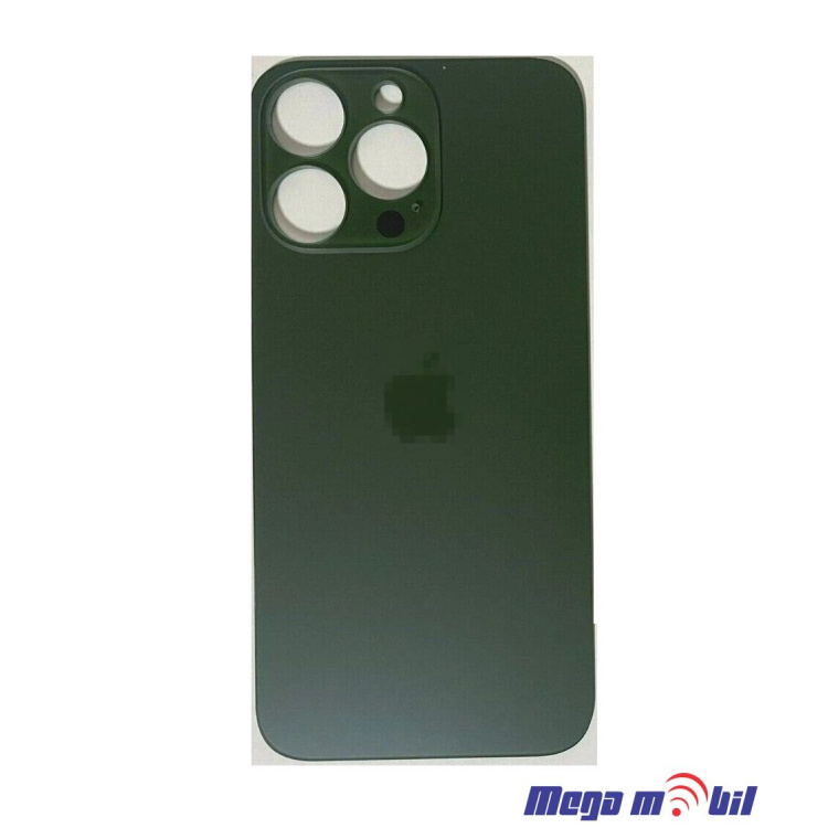 Zadno staklo iPhone 13 Pro Max Green Big Camera Hole