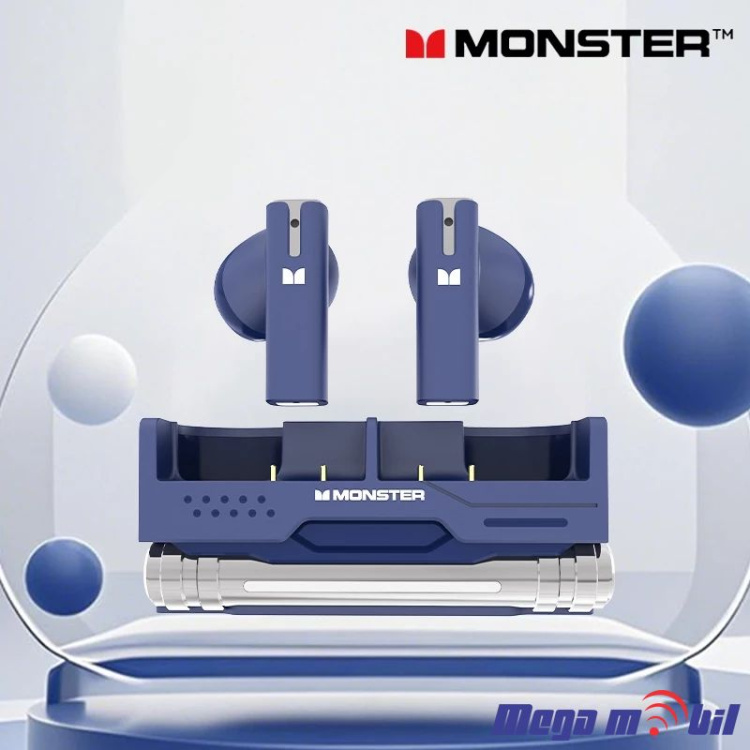 Slusalki Bluetooth MONSTER Maxstar MQT45 blue