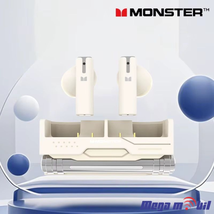 Slusalki Bluetooth MONSTER Maxstar MQT45 white