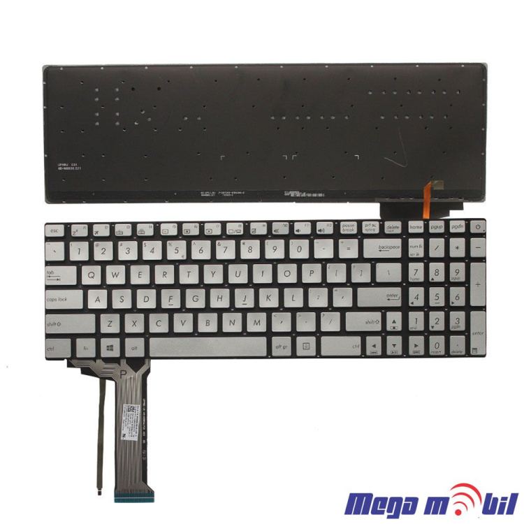Tastatura za laptop Asus N551 N551J N552VW N551JQ N751 N751JX so backlight