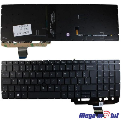 Tastatura za laptop HP Elitebook 850 G7 G8 855 G7 G8 so backlight Pointer/Big Enter