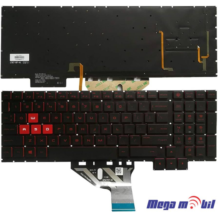 Tastatura za laptop HP Omen 15-CE so backlight RGB