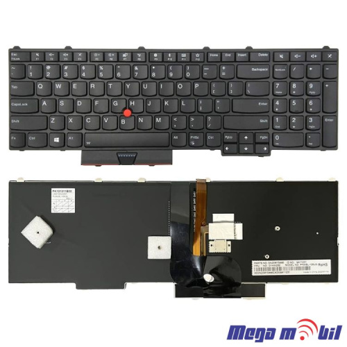 Tastatura za laptop Lenovo Thinkpad P50 P50S so backlight