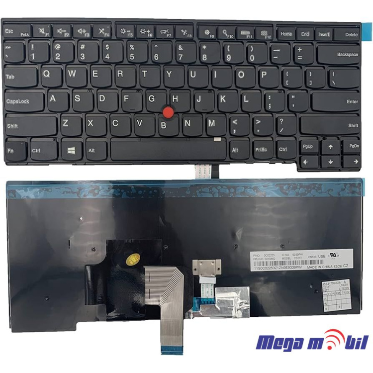 Tastatura za laptop Lenovo Thinkpad T440 T440p T440s so pointer