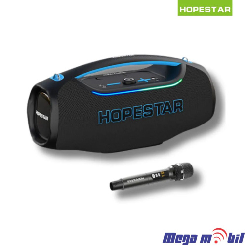 Zvucnik Bluetooth Karaoke Hopestar A60 ULTRA so 1 mikrofon black