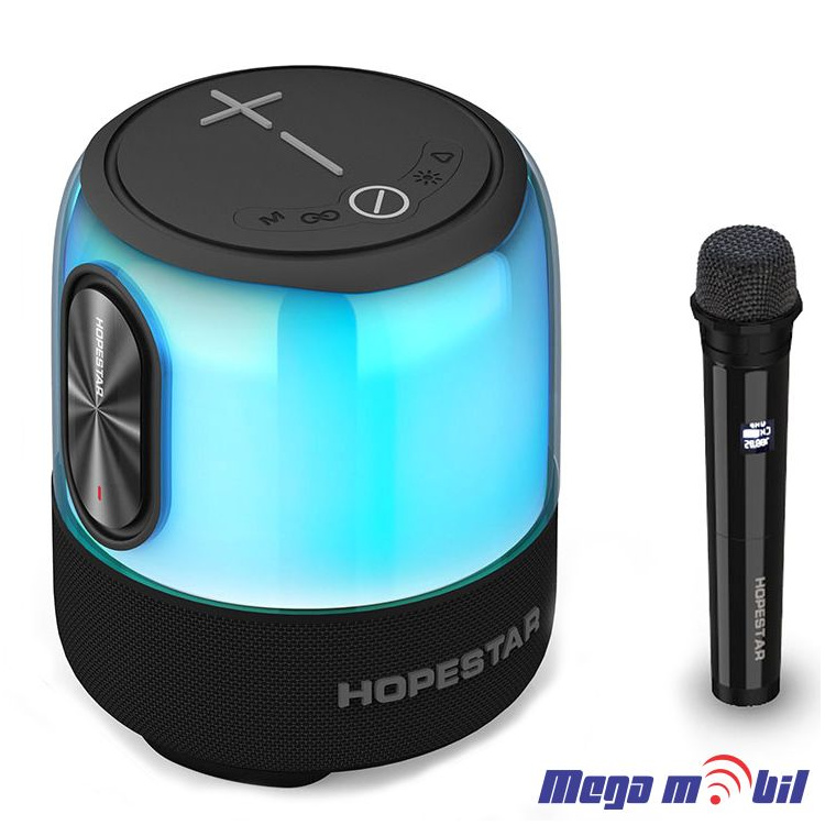 Zvucnik Bluetooth Karaoke Hopestar SC-01 so 1 mikrofon black