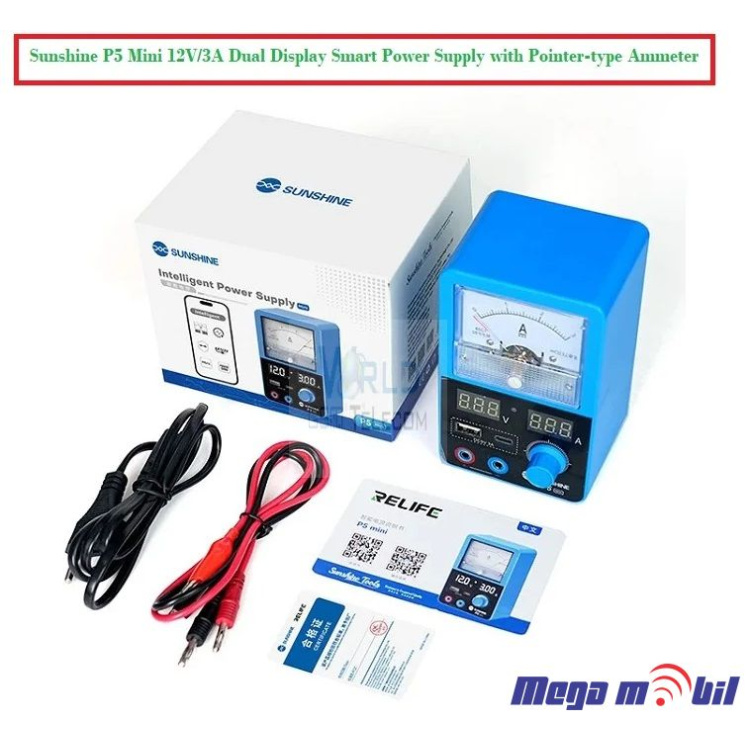Napojuvanje P5 Mini 12V 3A