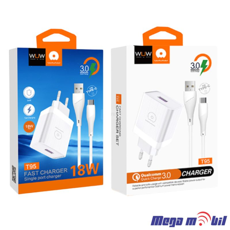 Polnac 220V Type C WUW-T95 QC 18W