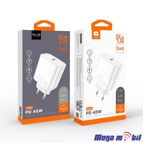 Polnac 220V WUW-C202 PD 45W GaN