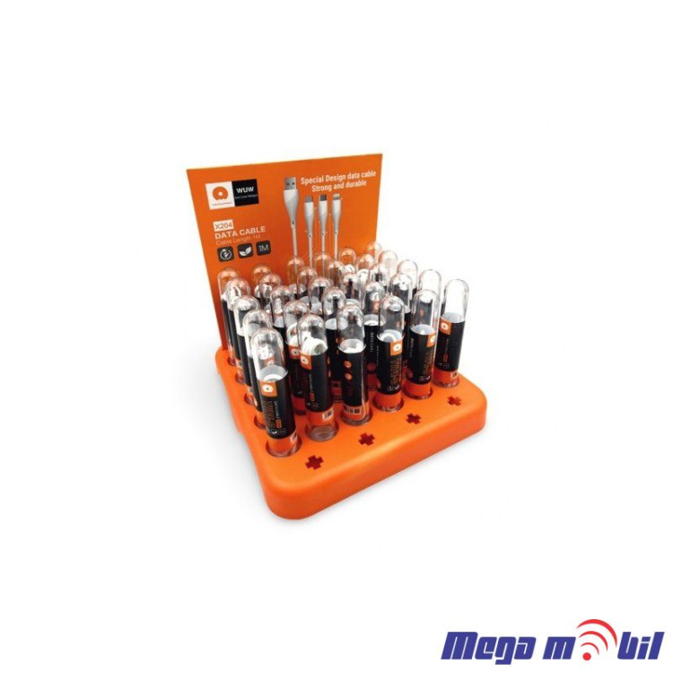 Data Kabel Type C WUW-X204 2.4A 1m FAST white