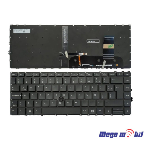 Tastatura za laptop HP Elitebook 840 G7 840 G8 so backlight Big Enter