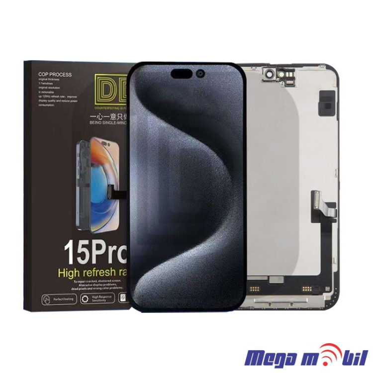 Ekran iPhone 15 Pro Max SOFT OLED DD IC Swappable 120Hz