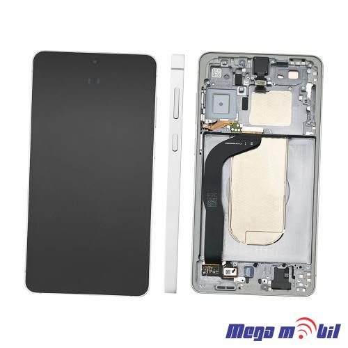 Ekran Samsung S937B S25 Edge SO RAMKA silver full org