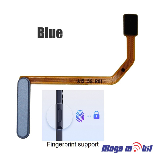Fletkabel Samsung A15/ A156B Power on/off blue
