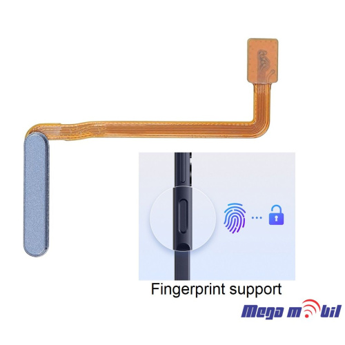 Fletkabel Samsung A25/ A256B Power on/off blue