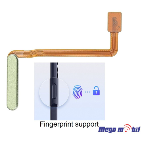 Fletkabel Samsung A25/ A256B Power on/off yellow