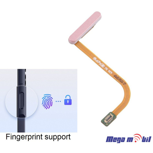 Fletkabel Samsung A26/ A266B Power on/off pink