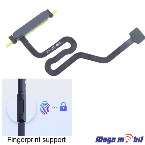 Fletkabel Samsung A16/ A166B Power on/off black