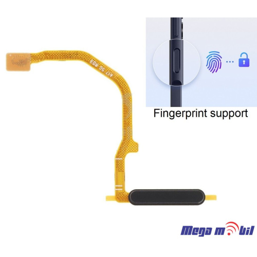 Fletkabel Samsung A17 5G/ A176B Power on/off black