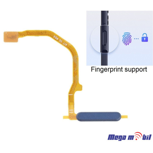 Fletkabel Samsung A17 5G/ A176B Power on/off blue