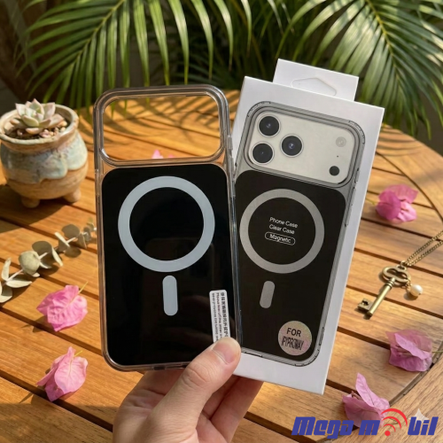 Futrola iPhone 13/14 Crystal magnetic black