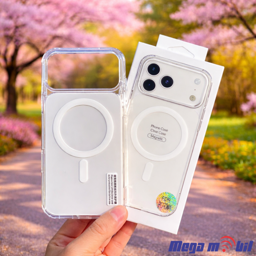 Futrola iPhone 14 Pro Crystal magnetic white