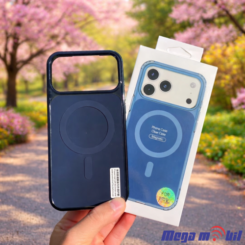Futrola iPhone 15 Pro Max Crystal magnetic blue
