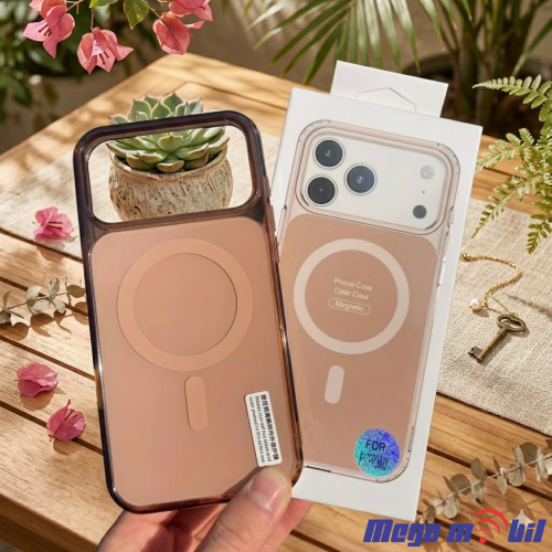 Futrola iPhone 16 Pro Max Crystal magnetic gold