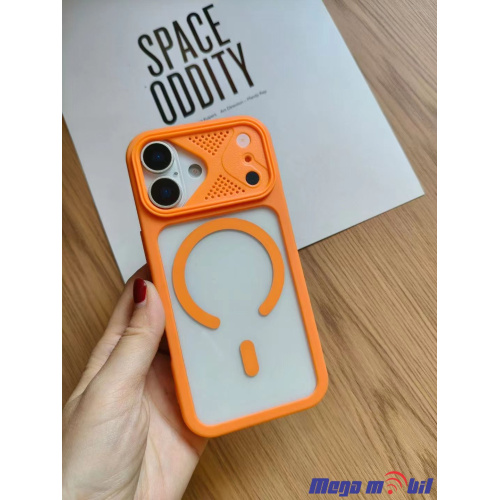 Futrola iPhone 16 HaloGrip orange