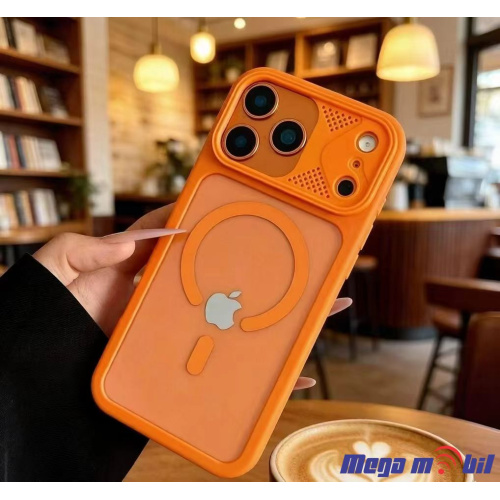 Futrola iPhone 17 Pro Max HaloGrip orange