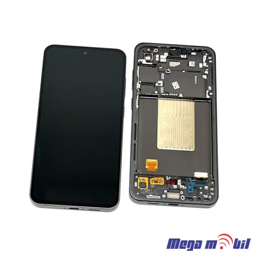 Ekran Samsung S721B S24 FE SO RAMKA Graphite full org