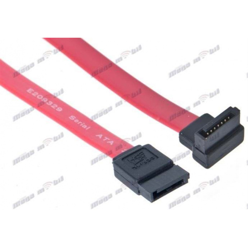 Kabel SATA 50cm (one side 90 degrees connector).