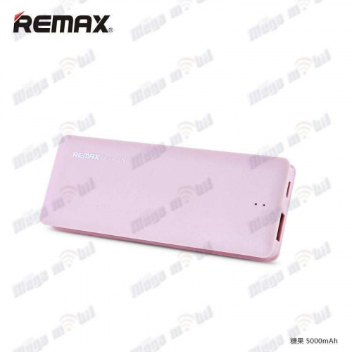 Baterija eksterna 5000mAh REMAX Candy pink