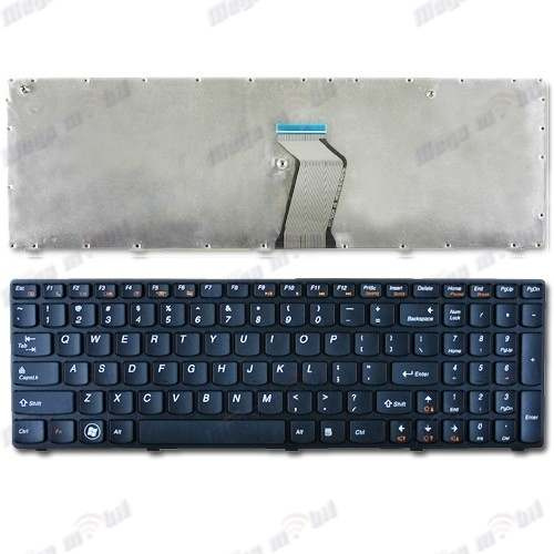 Tastatura za laptop Lenovo G570/G575 black